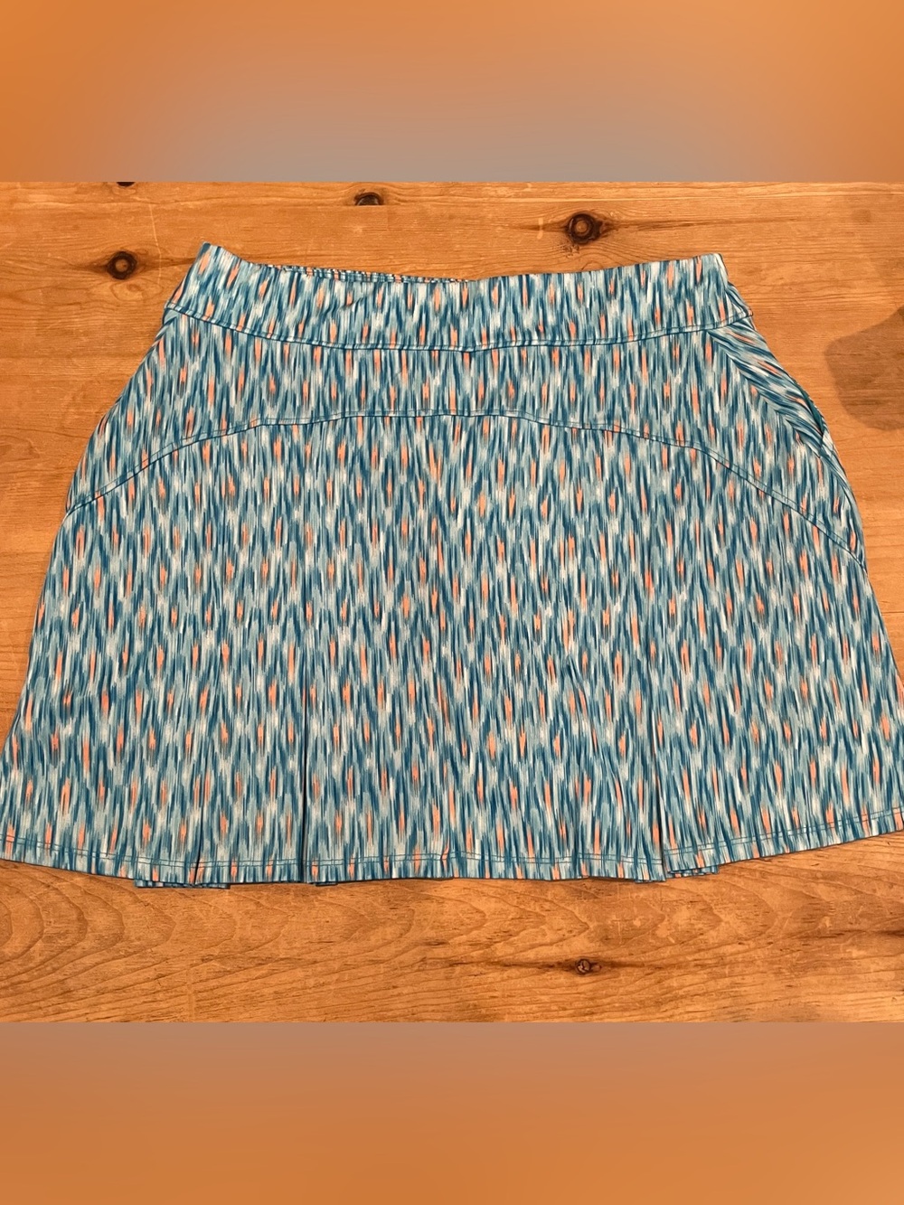 NWT Bermuda Sands Lexie Capri Pleated Tennis Pickleball Athletic Skort M